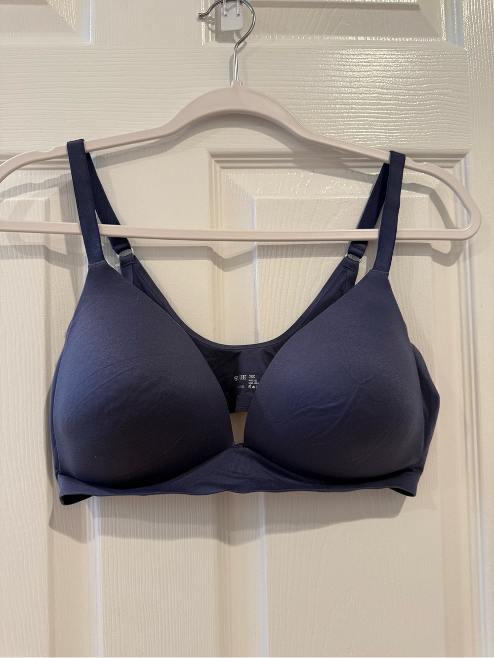 aerie Navy Wireless Molded Bra in Deep Blue